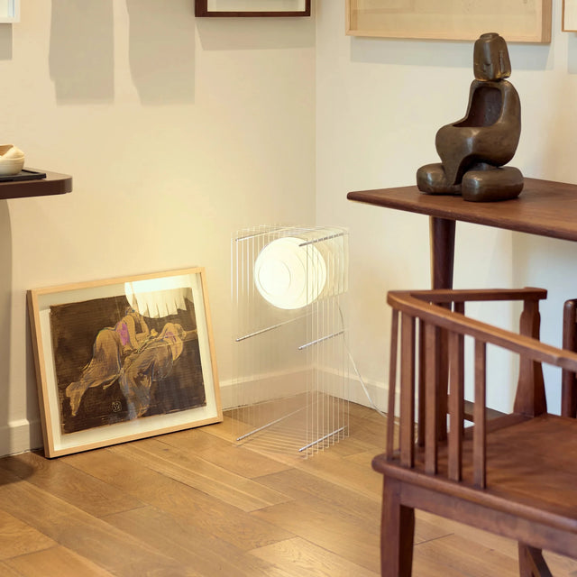 Stehleuchte Lớp Large Rectangle Clear Acrylic - Bang