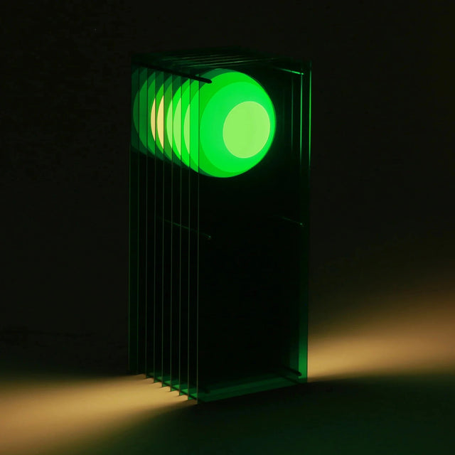Stehleuchte Lớp Large Rectangle Green Acrylic - Bang