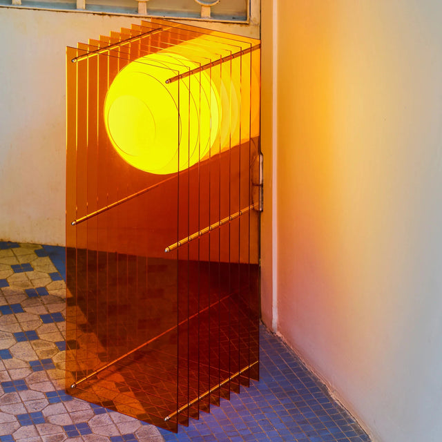 Stehleuchte Lớp Large Rectangle Orange - Bang