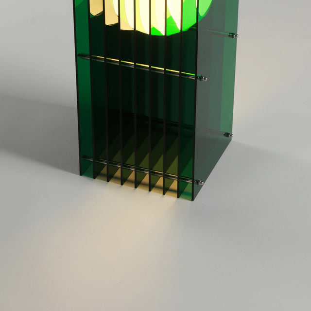 Stehleuchte Lớp Small Rectangle in Green Acrylic - Bang