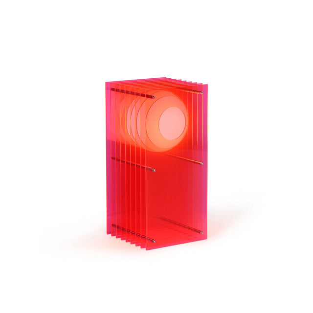 Stehleuchte Lớp Small Rectangle in Electric Pink - Bang