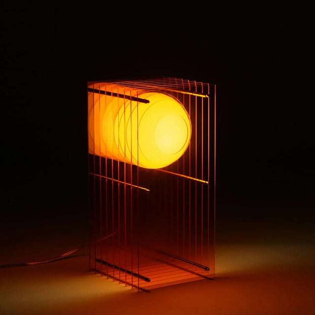 Stehleuchte Lớp Small Rectangle in Orange Acrylic - Bang