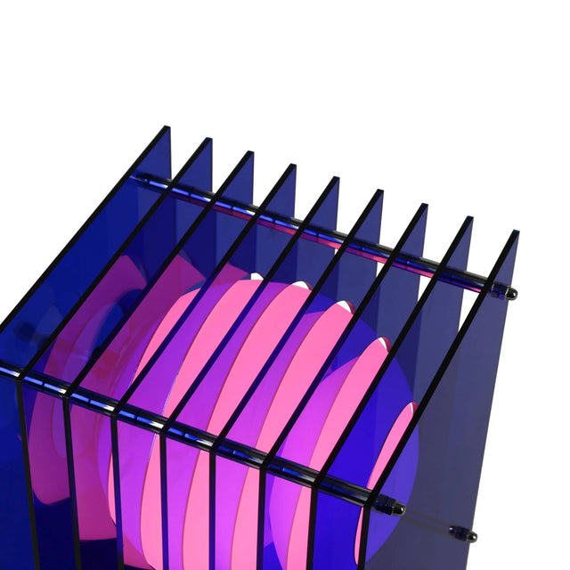 Stehleuchte Lớp Small Rectangle in Blau - Bang - DesignWe.Love