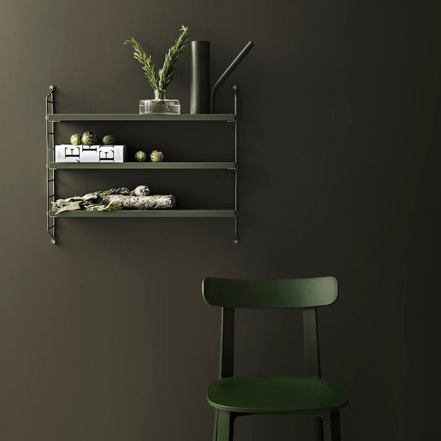 String Pocket Wandregal Sage - String Furniture - DesignWe.Love
