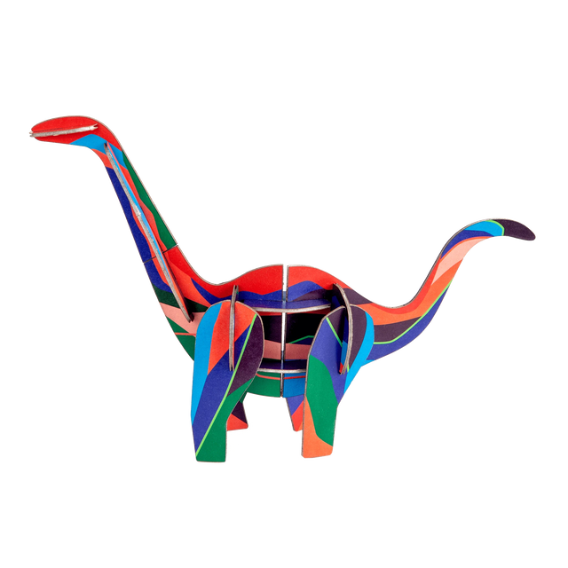 Studio Roof Diplodocus 3D Figur aus recyceltem Karton 23 cm – designwe.love