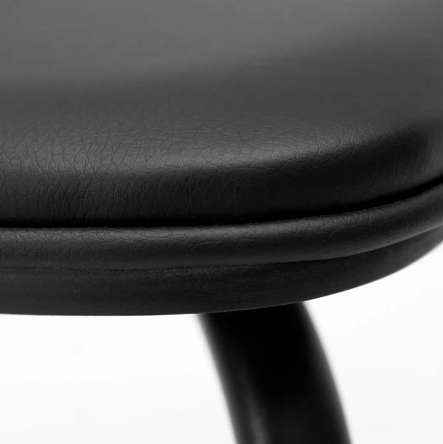 Stuhl Pova schwarz gepolstert 2er Set - House Doctor