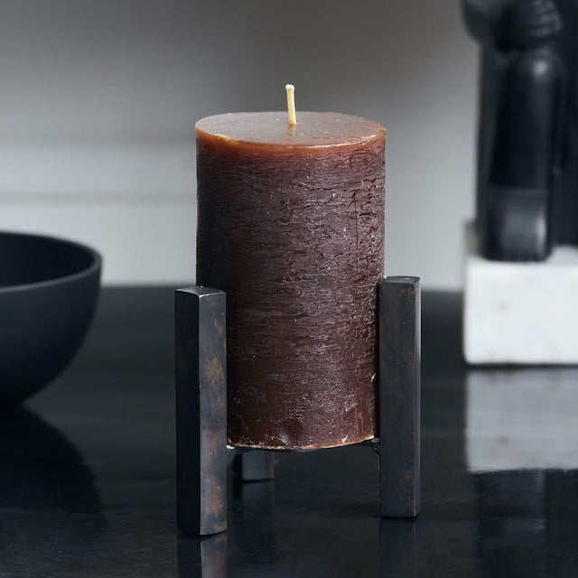 Stumpenkerzen Rustic Wachs Rot, 2er Set - House Doctor - DesignWe.Love