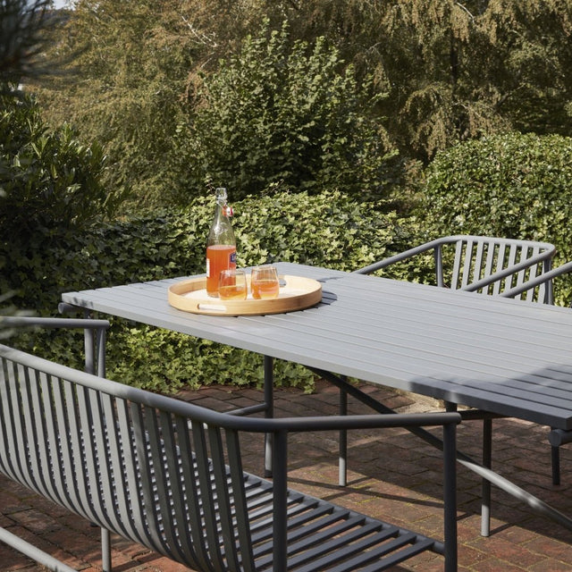 Tablett Canvas Rund - Hübsch Interior - DesignWe.Love