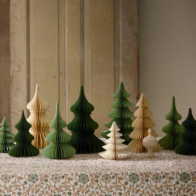 Tannenbaum aus Papier Honeycomb Tree 20cm Forest - Bungalow DK