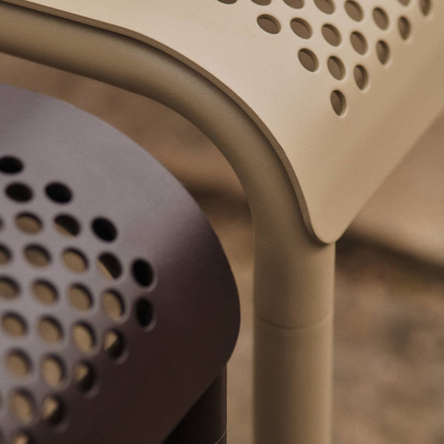 Tisch Dapple Low Cashmere 57 x 57 - fermLIVING - DesignWe.Love
