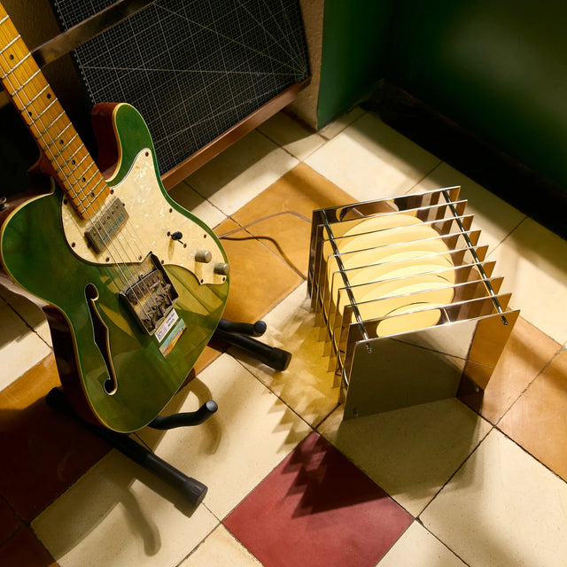 Tischleuchte Lớp Square Large Aluminium Polished - Bang