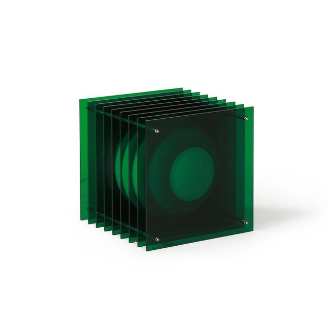 Tischleuchte Lớp Large Square Green Acrylic - Bang