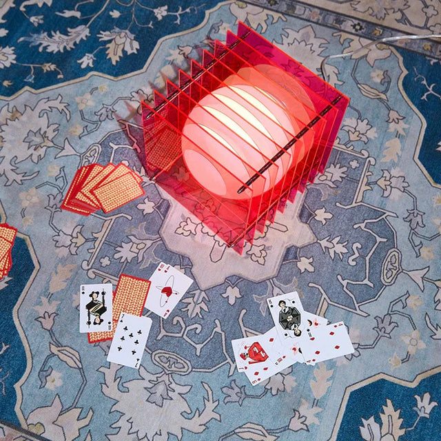 Tischleuchte Lớp Large Square Pink - Bang