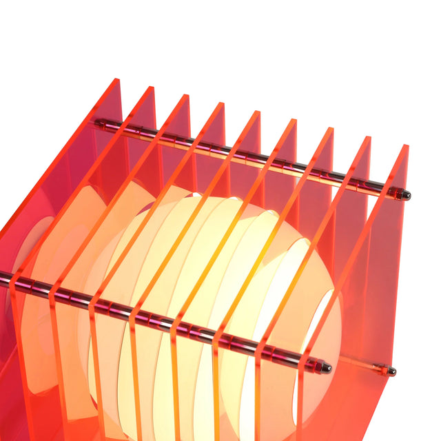 Tischleuchte Lớp Small Square Electric Pink - Bang
