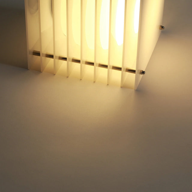 Tischleuchte Lớp Small Square Milky - Bang