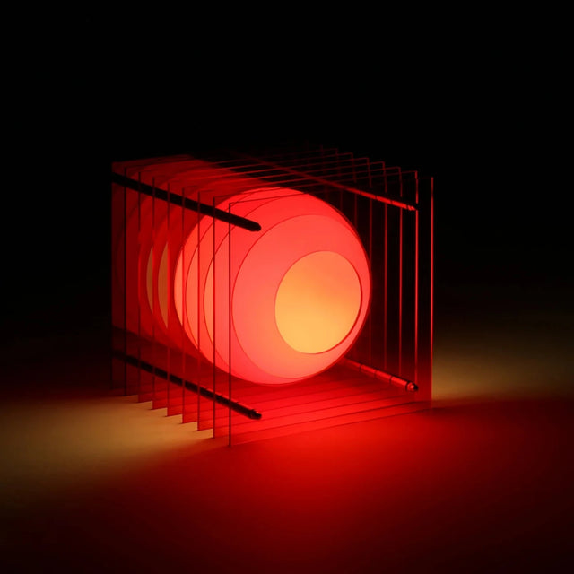 Tischleuchte Lớp Small Square Rot - Bang