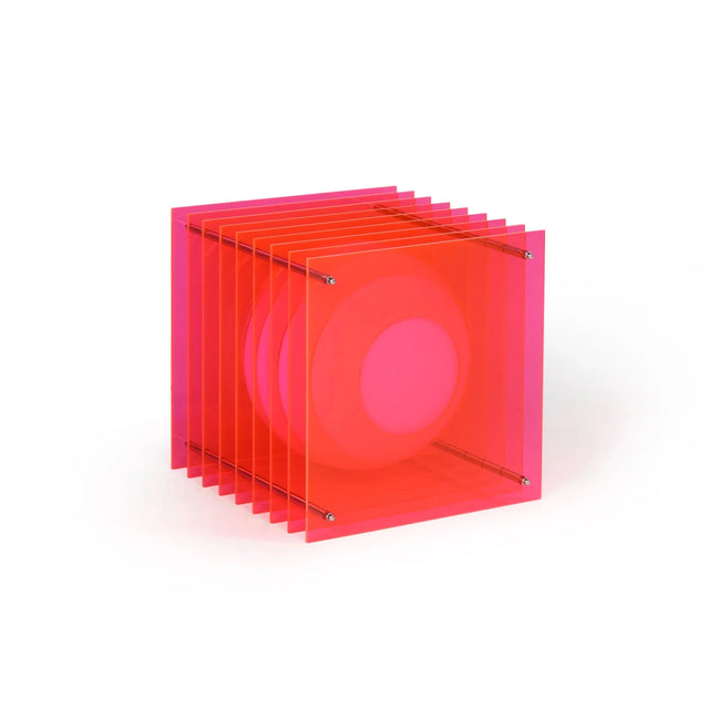 Tischleuchte Lớp Large Square Pink - Bang - DesignWe.Love