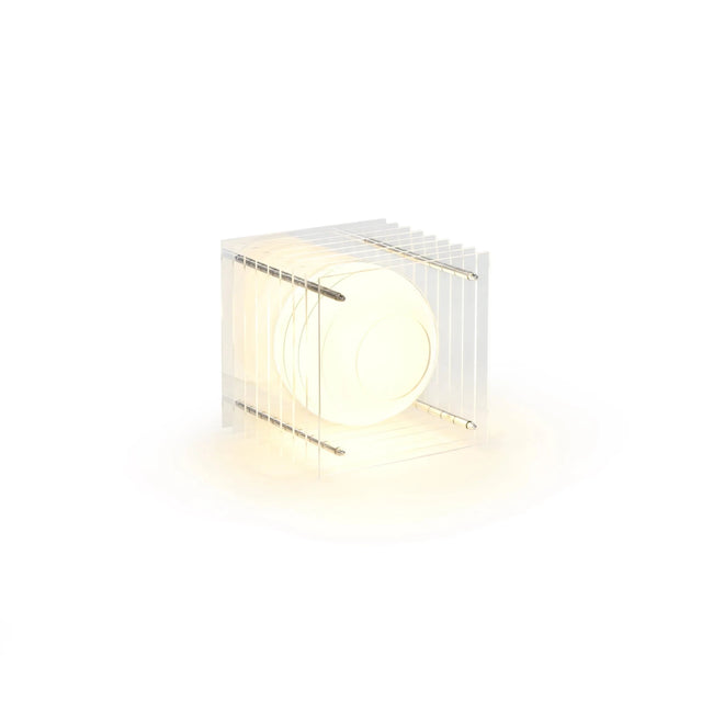 Tischleuchte Lớp Small Square Clear - Bang - DesignWe.Love