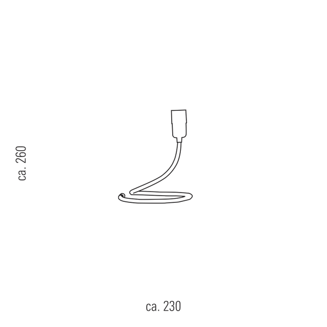 Tischleuchte LWS02 Lightworm - Tecnolumen
