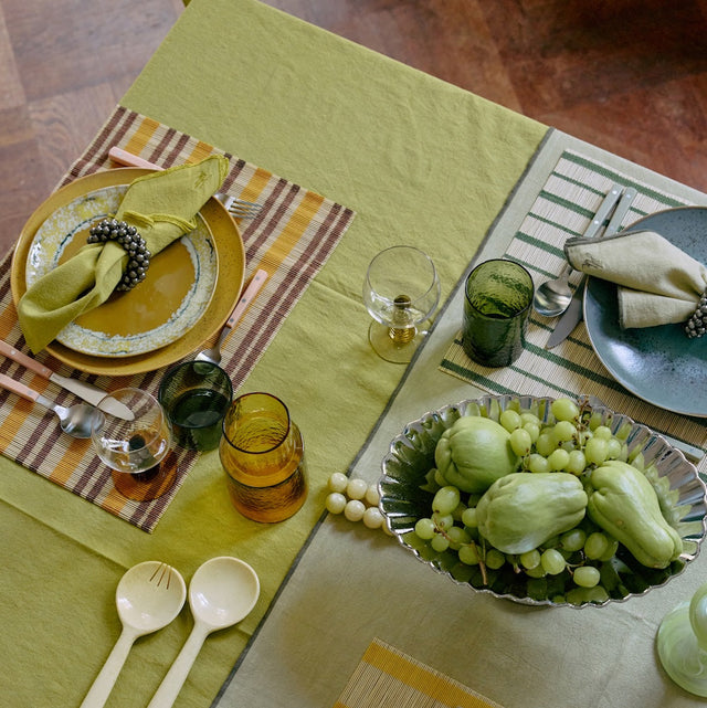 Tischset Bambus Amber Einzeln - HK Living