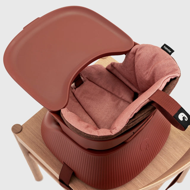 Tragbarer Kinder Hochstuhl Mahogany Red - Hannie