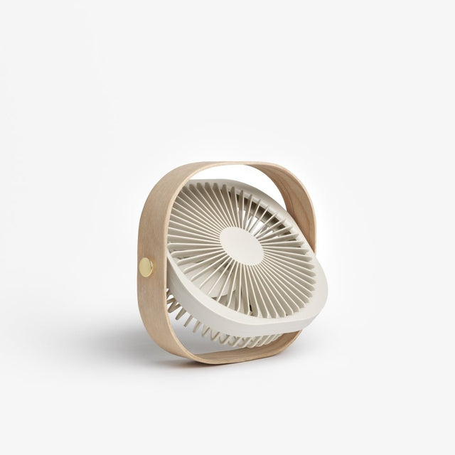 Tragbarer Tischventilator Fantastic, Beige - Printworks - DesignWe.Love
