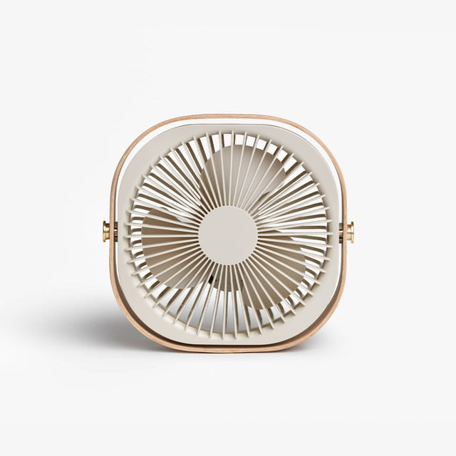 Tragbarer Tischventilator Fantastic, Beige - Printworks - DesignWe.Love