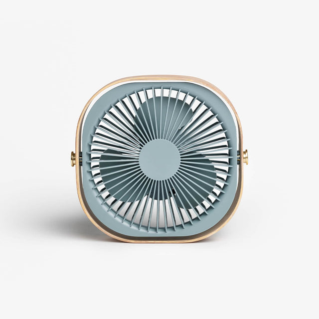 Tragbarer Tischventilator Fantastic Dusty Blue - Printworks - DesignWe.Love