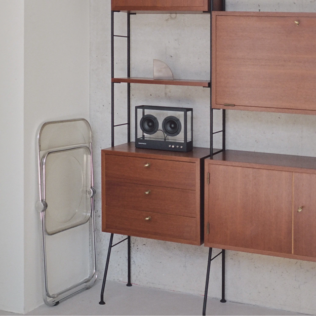 Transparent Speaker Small Schwarz - Bluetooth Lautsprecher Box