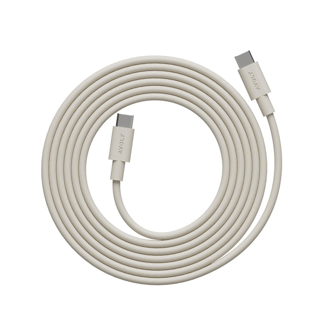 CABLE 1 USB-C zu USB-C Kabel, Nomad Sand - AVOLT