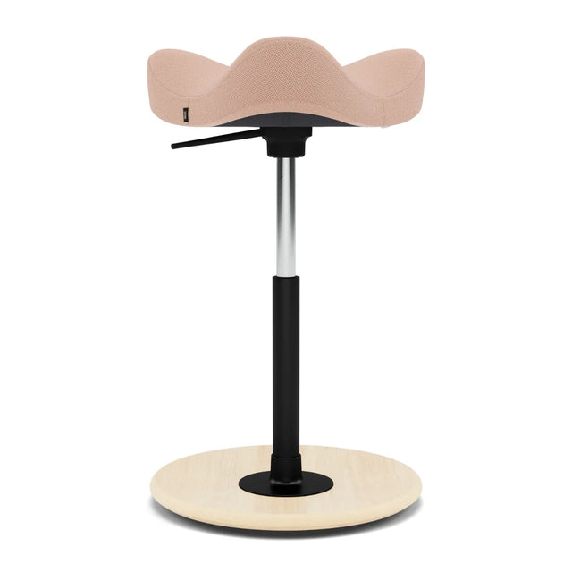 Varier Move Compact Sattelhocker, Holzbasis Natur, Bezug Tonal 63153, Packshot