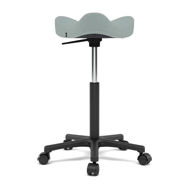 Varier Move Sattelhocker mit Rollen, Fußgestell Schwarz, Bezug Tonal 67089, Packshot