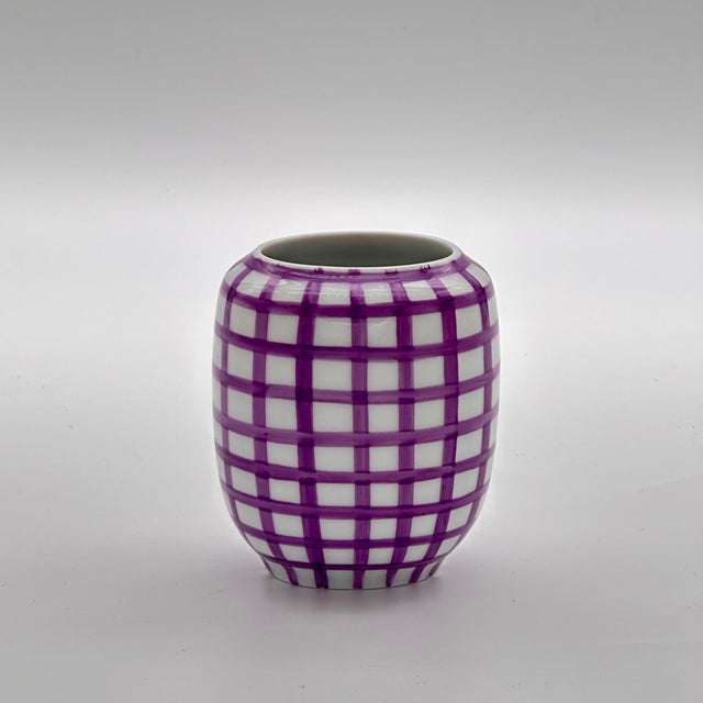 Vase Form R Kariert - DesignWe.Love - DesignWe.Love