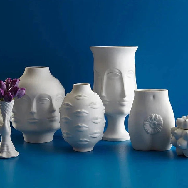 Vase Gala Round gross H25 - Jonathan Adler - DesignWe.Love