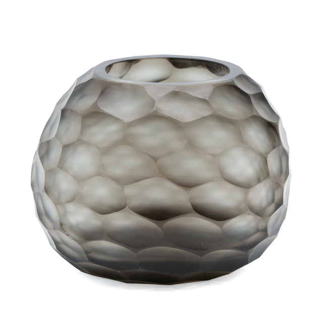 Vase Somba S Indigo/Smokegrey H 12 - Guaxs
