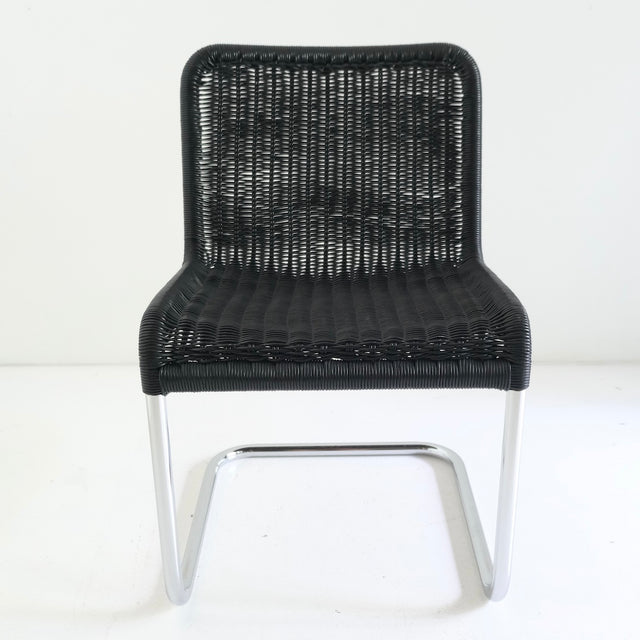 Vintage Freischwinger D41 ohne Armlehne 80er Jahre - Tecta