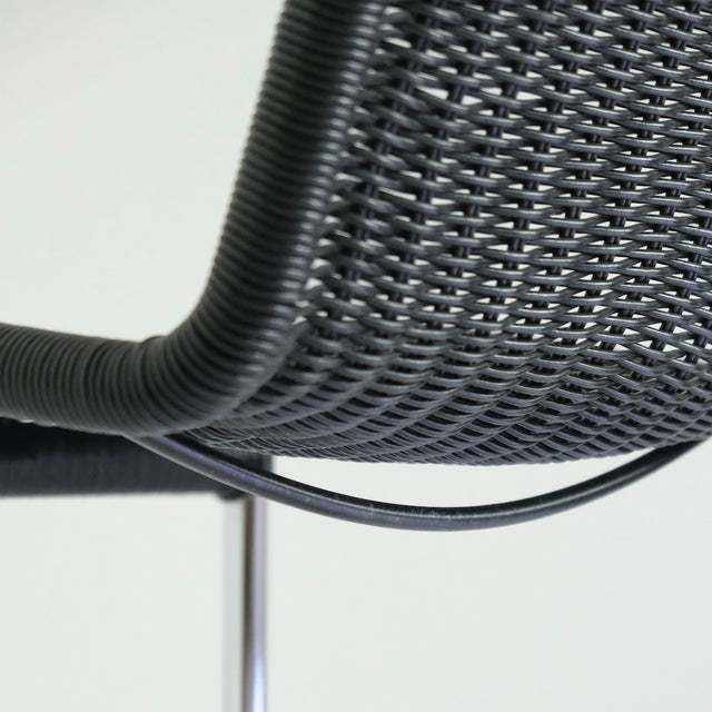 Vintage Freischwinger D41 ohne Armlehne 80er Jahre - Tecta