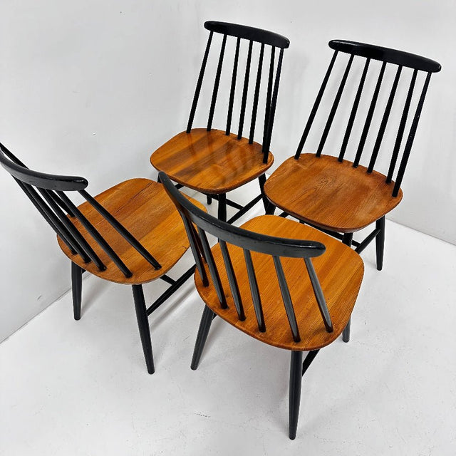Vintage Sprossenstuhl Fanett von lImari Tapiovaara für Stol Kamnik 60er - DesignWe.Love
