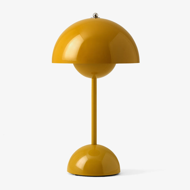 VP9 Flowerpot Akkuleuchte Mustard - &Tradition - DesignWe.Love