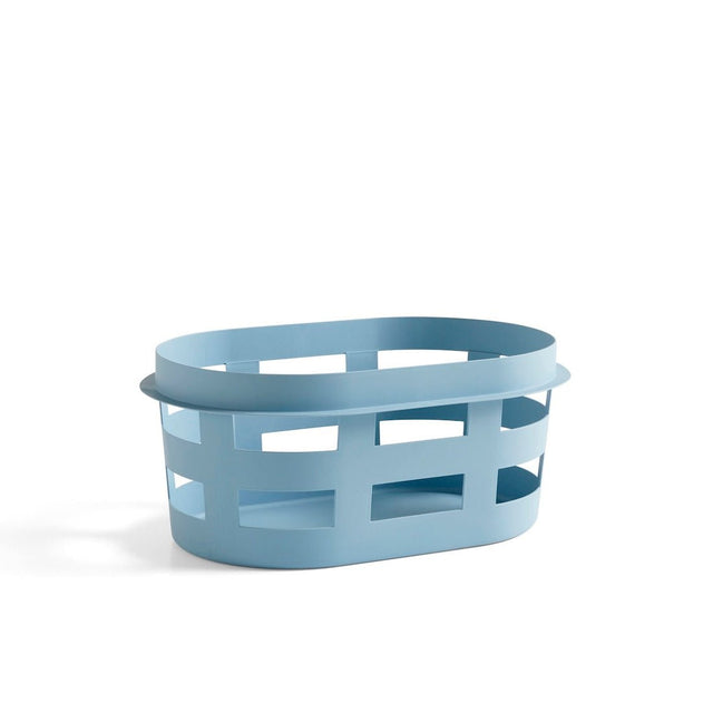 Wäschekorb Basket Soft Blue - HAY - DesignWe.Love
