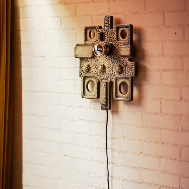 Wandleuchte Ceramic Relief - HK Living - DesignWe.Love