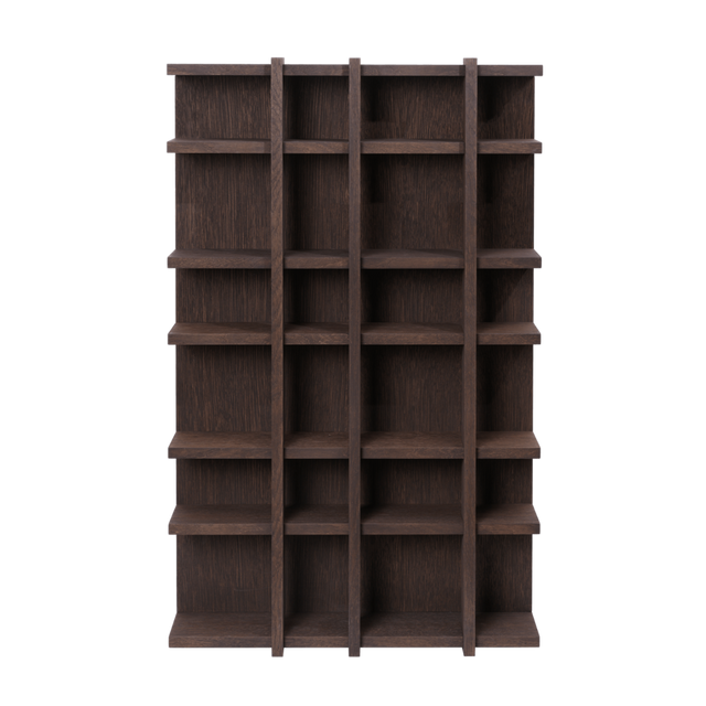 Wandregal Tilem - 4x6 - Dark Stained Oak - ferm Living