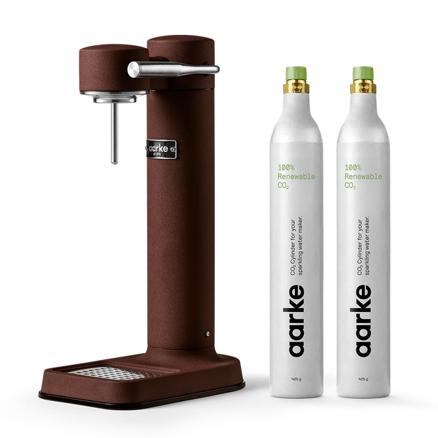 Wassersprudler Carbonator 3 Burgundy Starter-Kit- Aarke