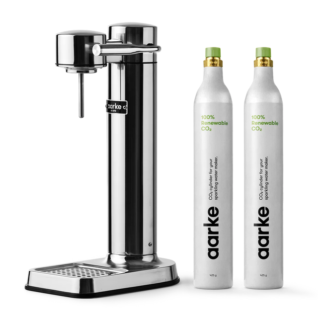 Wassersprudler Carbonator 3 Edelstahl Starter-Kit - Aarke