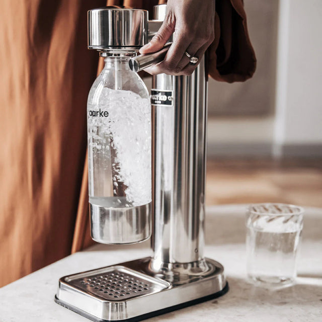 Wassersprudler Carbonator 3 Edelstahl - Aarke
