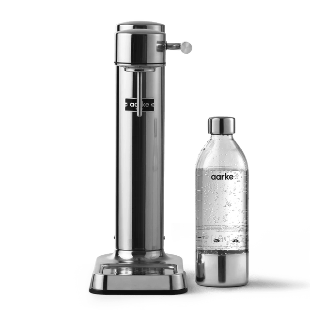 Wassersprudler Carbonator 3 Edelstahl mit PET Flasche - Aarke - DesignWe.Love