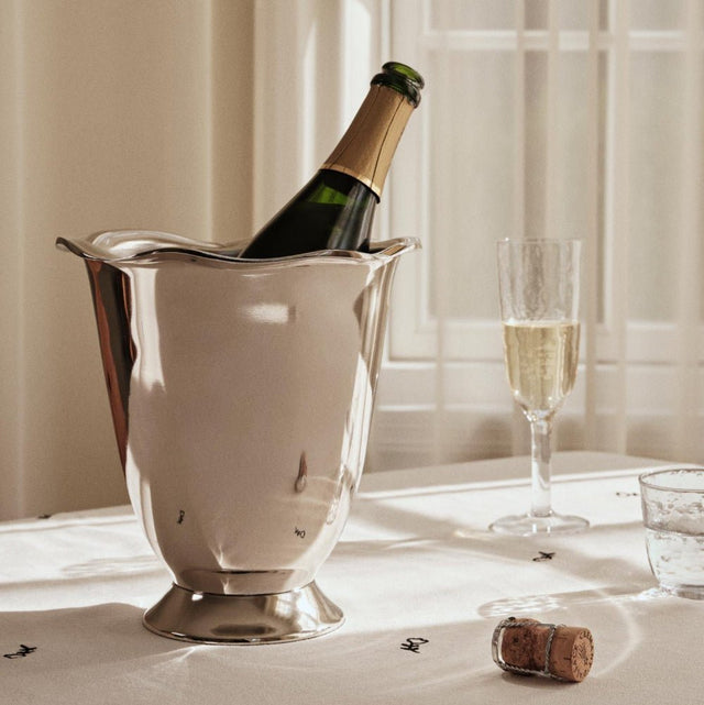 Weinkühler Beatrice poliertes Aluminium - Broste Copenhagen - DesignWe.Love