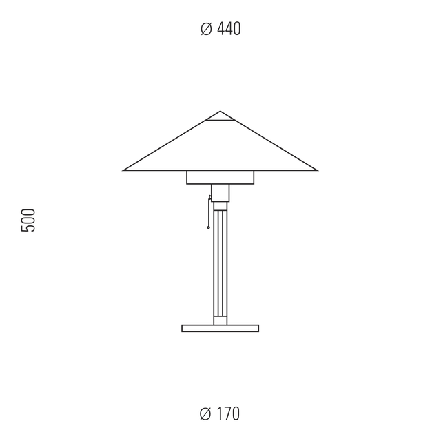 WG 27 Tischleuchte Wilhelm Wagenfeld - Tecnolumen - DesignWe.Love