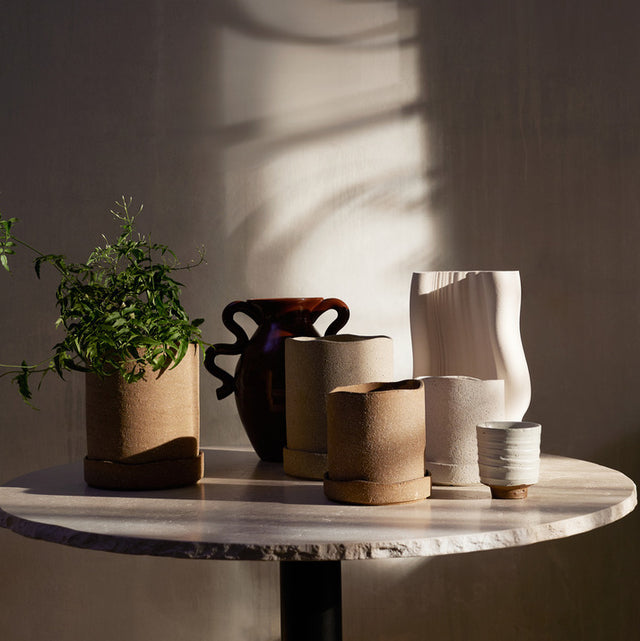 Blumentopf Uneru Pot Grau - ferm Living