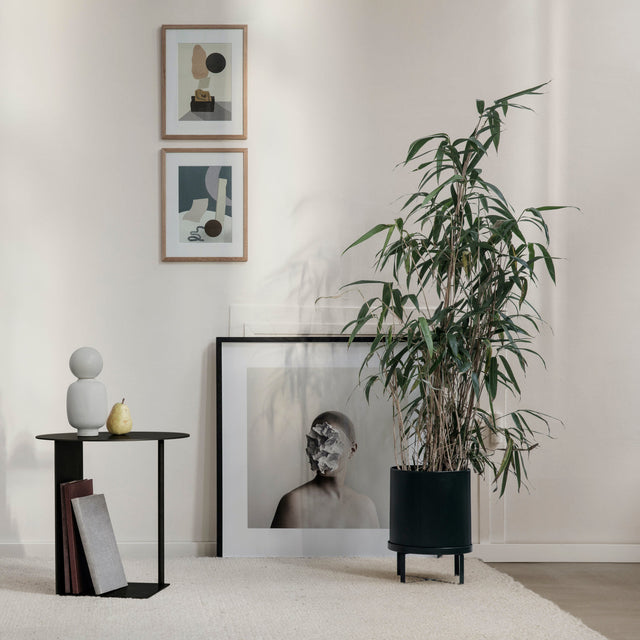 Bau Pot small Blumentopf dark green - ferm Living